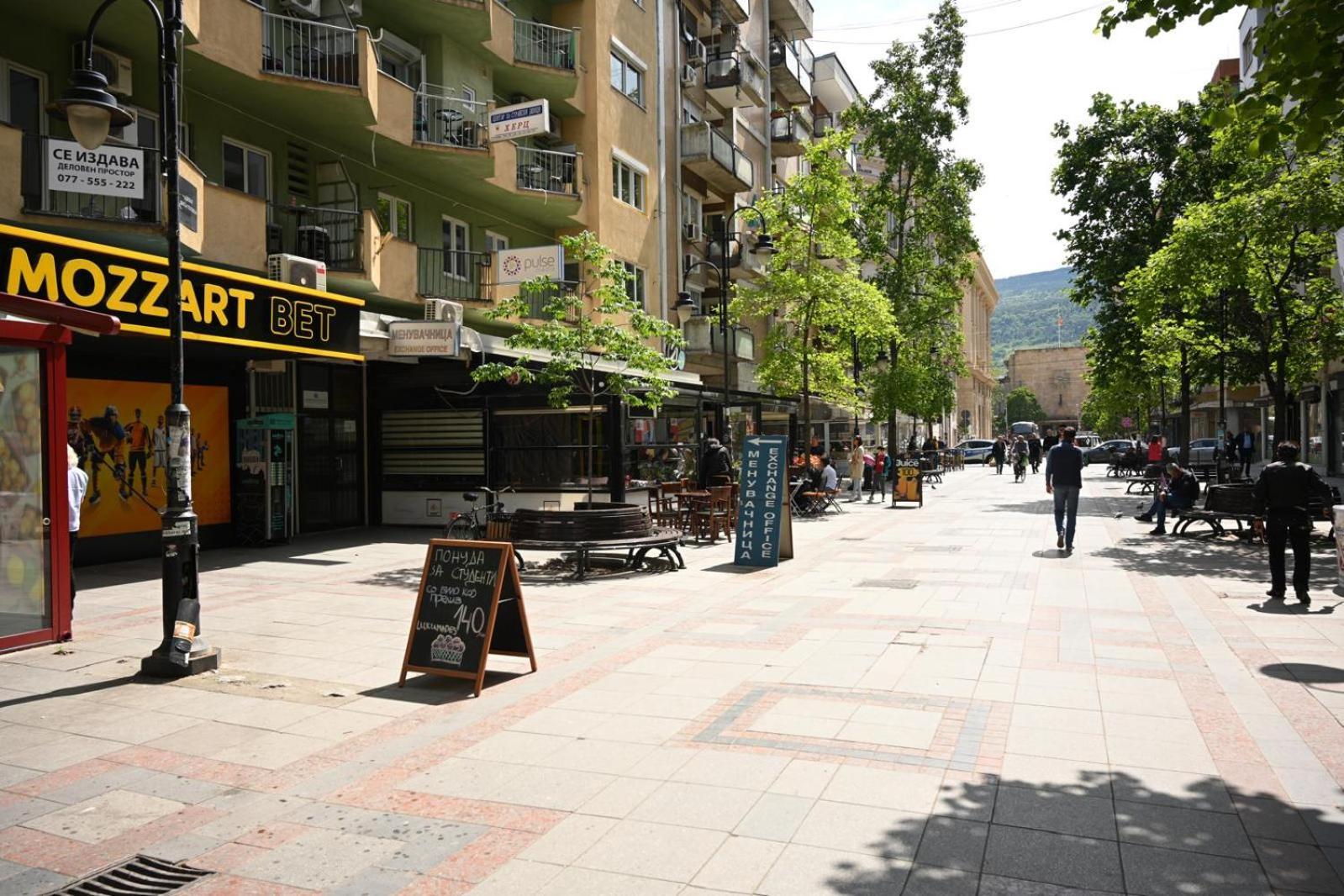 Cinema Vardar Apartment Skopje Exterior foto
